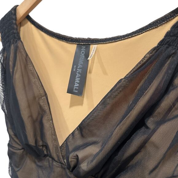 Norma Kamali Tara Ruched Sheath Dress - Picture 5 of 7